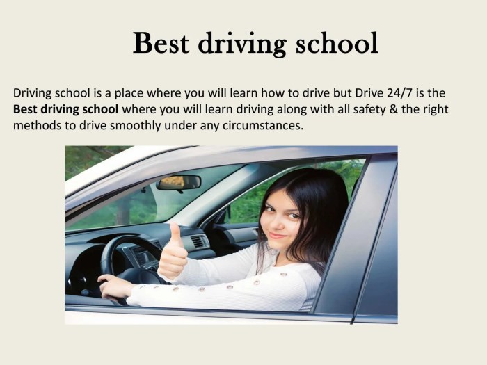 Best driving schools with a strong safety record