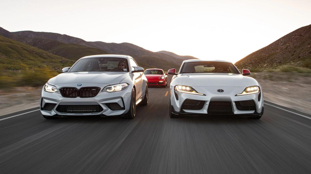 Sport car comparison based on horsepower