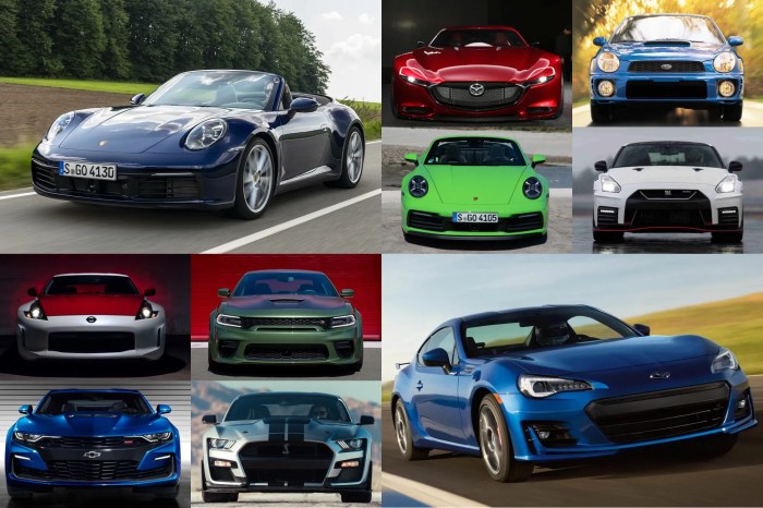 Sport car comparison based on customer reviews
