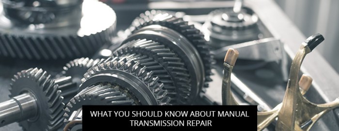 Importance of regular maintenance for a manual transmission