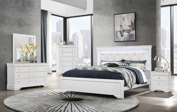 Buy White Bedroom Furniture - Classic Traditional White 4 Piece King ... Buy White Bedroom Furniture - Classic Traditional White 4 Piece King ...