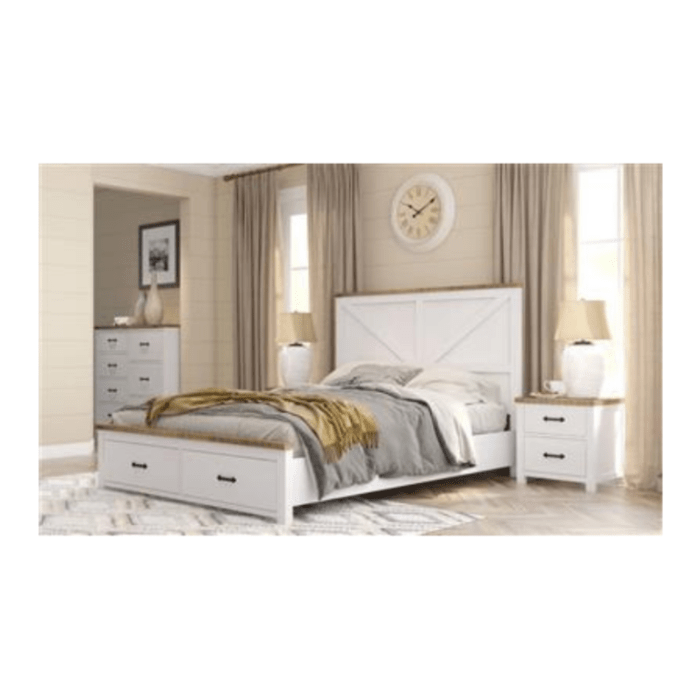 Complete bedroom furniture packages with mattress